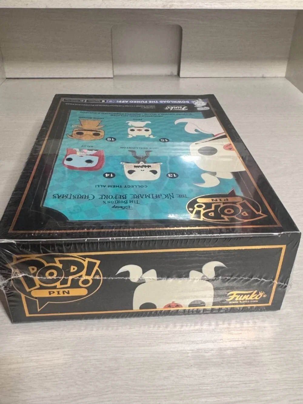 ZERO #15 Funko POP! Pin - Nightmare Before Christmas - Glow in the Dark Sealed